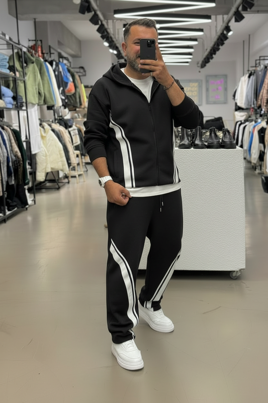 Ensemble jogging moderne à coupe relaxed