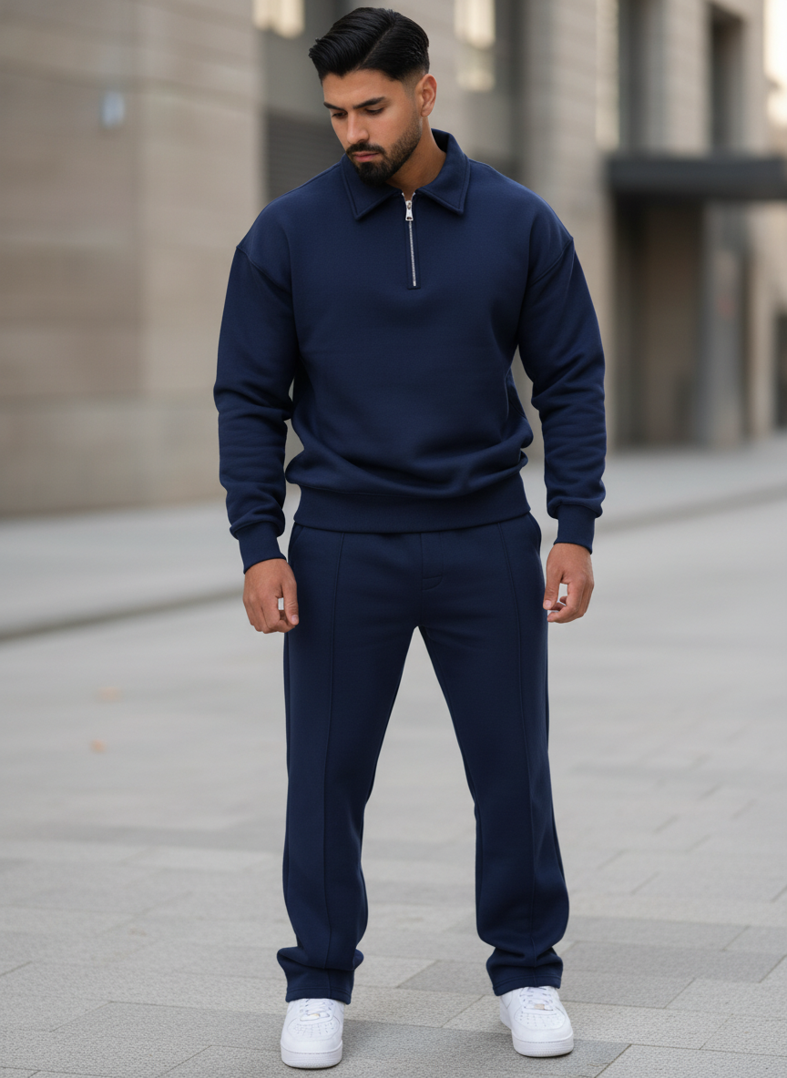 Ensemble premium demi‑zip