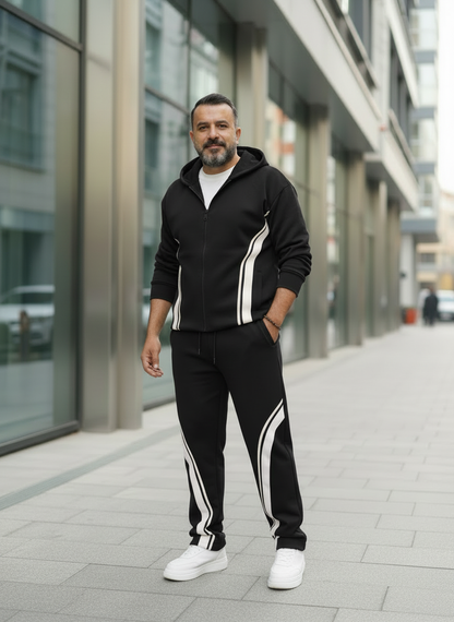 Ensemble jogging moderne à coupe relaxed