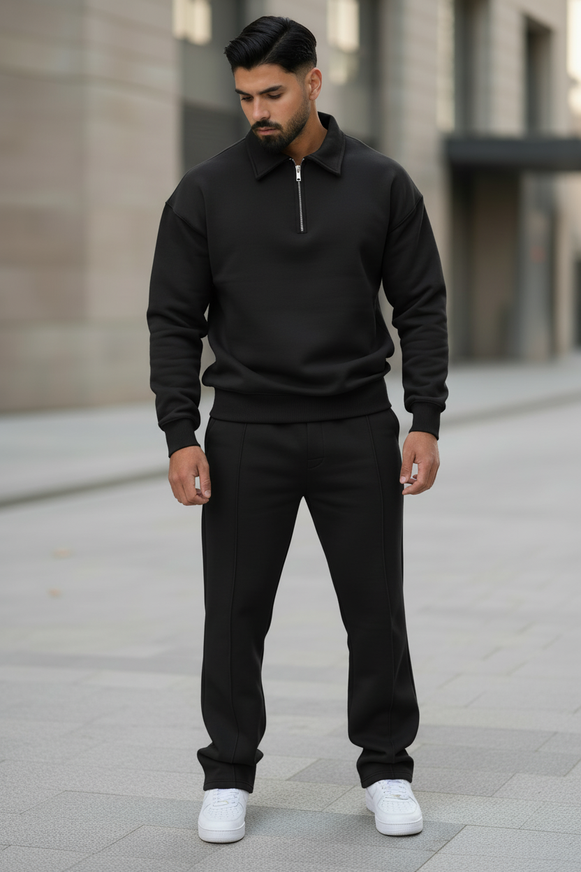 Ensemble premium demi‑zip