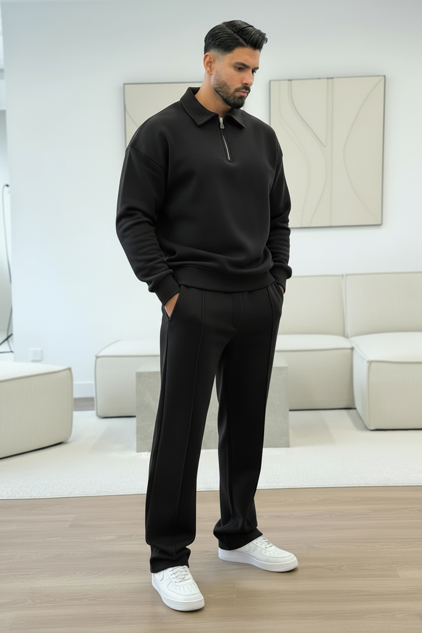 Ensemble premium demi‑zip